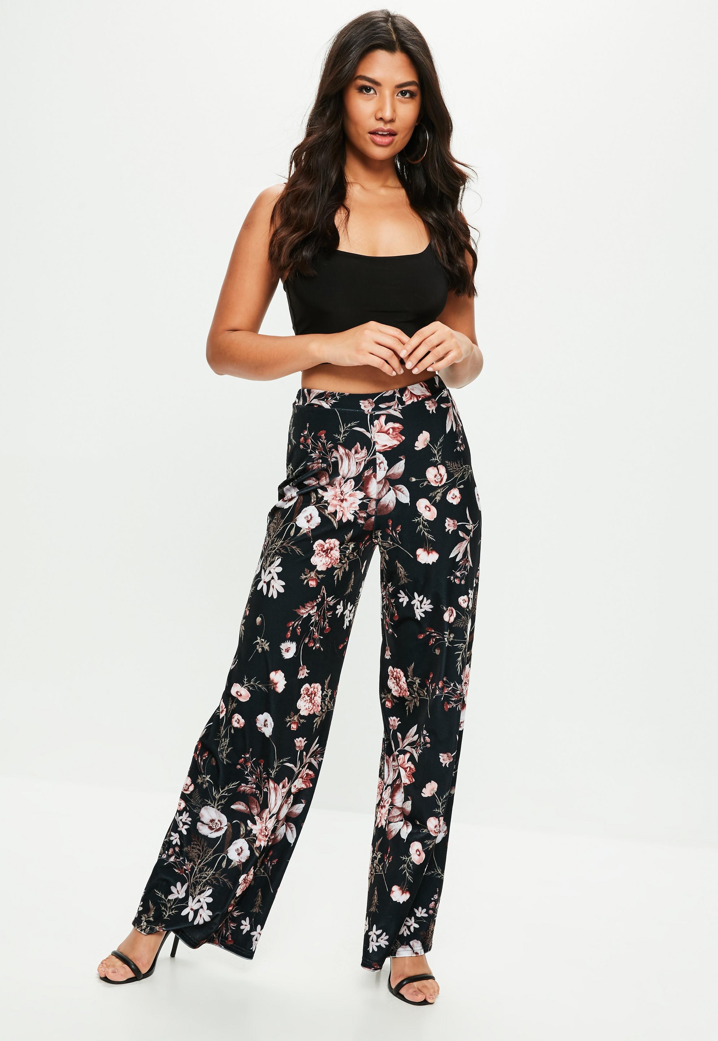 funky print pants